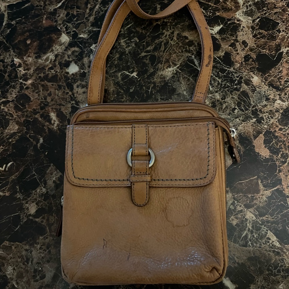 Brown Fossil Purse